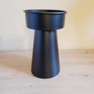 Pokal Vase black 20 cm