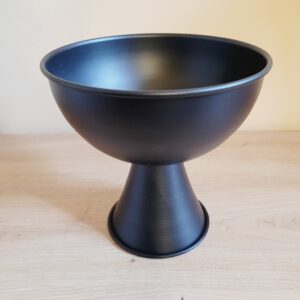 Pokal Vase black 15 cm
