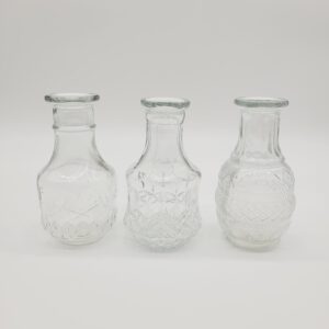 Vintagevasen-Midi-Mix Romance klarglas 14 cm