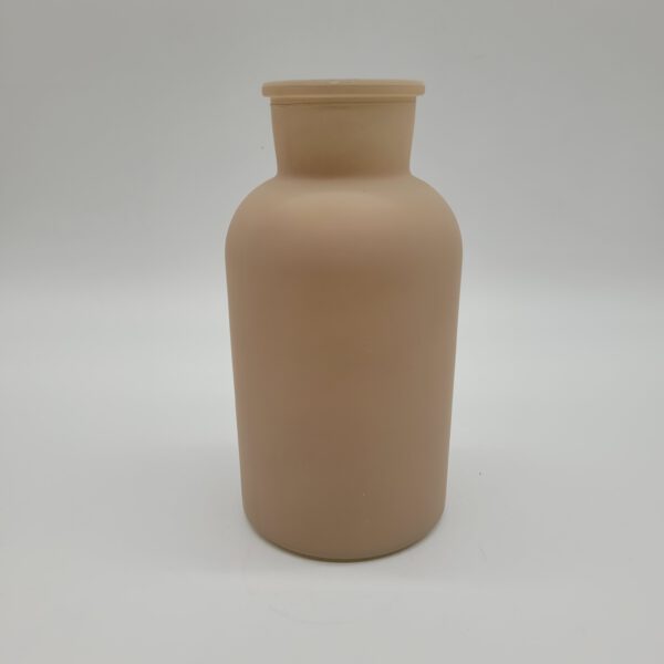 Vase Milchkanne beige 12 cm