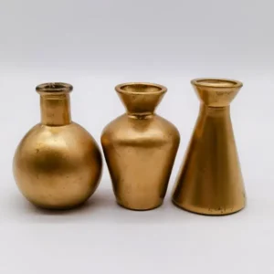 Vase gold Miniväschen
