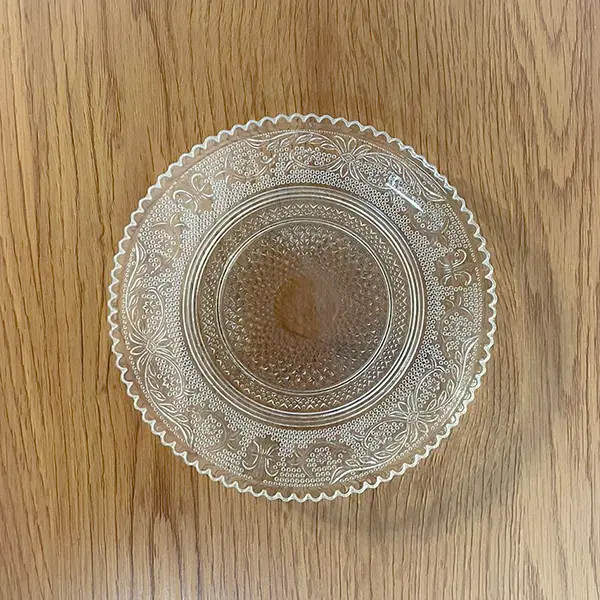Glasteller Vintage