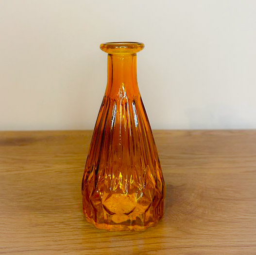 Vintagevase Orient orange 14 cm